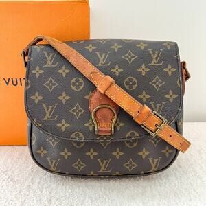 Louis Vuitton Saint Cloud GM Monogram Crossbody / Shoulder Bag 881 VI